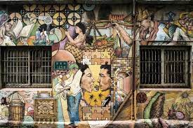 新美街專題 台南那條老街日常好美 part1 將紅燈區染上文藝洋派 painting art