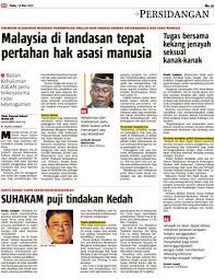 Check spelling or type a new query. Malaysia Di Landasan Tepat Pertahan Hak Asasi Manusia Klik