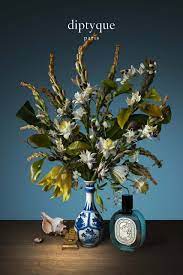 diptyque launches vibrant impossible bouquet fragrance campaign 香水 花 静物