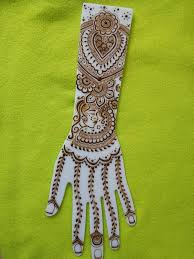 White Acrylic Practice Henna Mehndi Templates Hand Top Quality Free Shipping Uk Ebay Henna Kit Henna Henna Mehndi