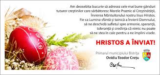 Sfanta sarbatoare de paste este un moment in care dragostea, pacea si seninatatea se unesc in numele domnului. Vezi Ce Mesaje Transmit De Pasti Alesii BistriÅ£eni RÄƒsunetul