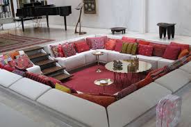 A usually sunken portion of a room or living area with chairs , sofas , etc., often. A Brief History Of The Conversation Pit Why Interest In This 70s Design Staple Has Skyrocketed In The Age Of Covid 19 Crebnow Com