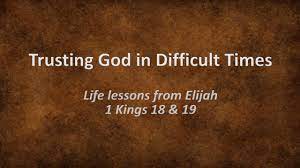 God's unchanging character can give us a firm foundation when things feel unsteady and uncertain. Trusting God In Difficult Times Life Lessons From Elijah Youtube