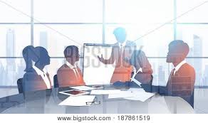 silhouette business vector photo free trial bigstock