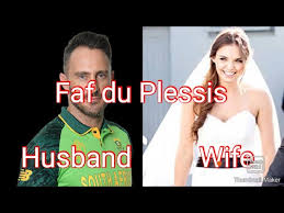 The wedding was attended by his close friends and former. Faf Du Plessis Beautiful Wife Marriage Photo And Daughters Youtube