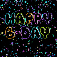 Share the best gifs now >>> Happy Birthday Rainbow Gif By Justin Find Share On Giphy