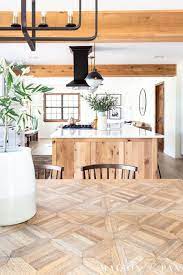 First, sand off the old finish. How To Refinish A Table With A Natural Wood Look Maison De Pax