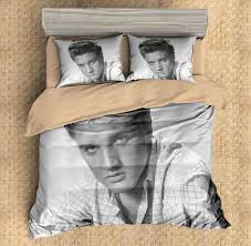 The king elvis presley bedding set 3pcs duvet cover pillowcase uk/eu quilt cover. 3d Customize Elvis Presley Bedding Set Duvet Cover Set Bedroom Set Bed Three Lemons Hometextile