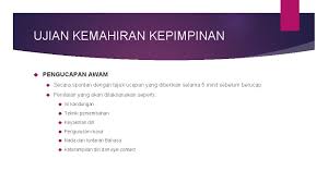Mereka seharusnya dapat memberi hukuman atau sebagai ketua perbarisan dalam patrolnya sendiri. Senang Diri Kawad Kaki