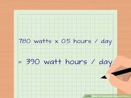 How To Calculate Kilowatt Hours With Calculator Wikihow