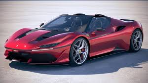 3d Model Ferrari J50 2017 Cgtrader