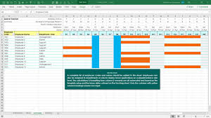 Give it the identity of your company by mentioning the company name and logo on it. Leave Tracking Template Excel Skills