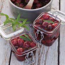 Cerises Au Sirop A La Verveine Recettes Recette Cerises Au Sirop Recette Cerise Alimentation