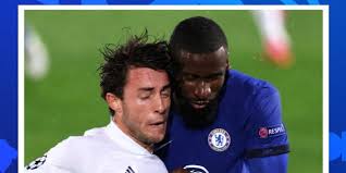 The german international has been forced to play with a face mask due to an injury suffered in the first leg of the real madrid champions league clash, and he has confirmed the nature of the injury. Exclusive Tuchel Reveals Extent Of Rudiger Injury Hints At Possible Chance For Gilmour Rehab Report Official Site Chelsea Football Club