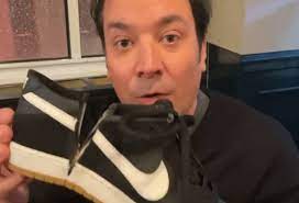 Find great deals on ebay for late night with jimmy fallon mug. Jimmy Fallon Reveals Nike Sneaker Pitch In 2021 Jimmy Fallon Sneakers Sneakers Nike