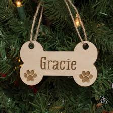 Celebrate your pets all season long with cute christmas pet ornaments to liven up your tree. Amazon Com Personalized Pet Christmas Ornament Engraved Wood Dog Bone Paw Prints Handmade