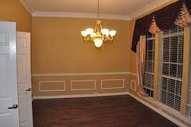 Consider complete panelling below the chair rail: Chair Rail And Picture Frame Molding Traditional Dining Room Dallas By Fresh Coat Painters Of Allen Mckinney Frisco Plano Houzz