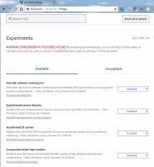 11 Chrome Flags You Should Enable For A Better Browsing Experience Tips Tricks Google Tricks Blocking Websites Sign Up Page