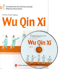 The five animals are the fierce and untamed tiger, the graceful deer, the steady and lumbering bear, the agile monkey and the flying crane. Wu Qin Xi Qi Gong Five Animal Play Health Qigong Book B1103 18 32 Tai Chi Sword Kung Fu Sword Tai Chi Pants Tai Chi Suit Tai Chi Shoes