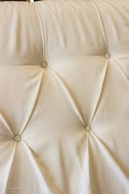 My daughter wanted a cute headboard for her bedroom but after seeing the. Diy Tufted Upholstered Headboard