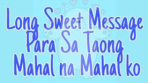 Long Sweet Message Tagalog Lsm Youtube long sweet message tagalog lsm