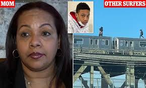 Mom of NYC boy, 15, killed while subway surfing atop train car sues city's  transport network, TikTok and Meta claiming her phone 'addict' son was  'affirmatively directed' to deadly stunt by social