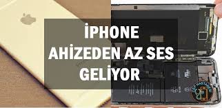 Iphone Ahizeden Az Ses Geliyor Cep Hastanesi Iphone Ses