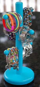 Diy Bracelet Holder Now Where To Find One Of These Coffee Mug Stands Without The Cups Diy Bracelet Holder Diy Jewelry Display Jewelry Organizer Diy