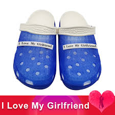 Here are 8 birthday gifts that can also be christmas gifts: Valentine S Day Gift I Love My Girlfriend Men Shoes Slippers Eva Massage Insole Schoenen Mannen Sky Blue Zapatillas Casa Hombre Aliexpress