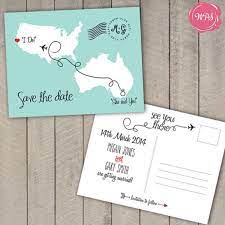 8 Travel Themed Save The Dates Perfect For A Destination Wedding Destination Wedding Save The Dates Wedding Saving Travel Wedding Invitations
