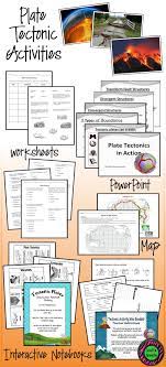 Plate Tectonic Activities For Middle School Include Maps Worksheets Powerpoint Elementary School Science Elementary Science Activities Middle School Science