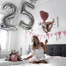 Celebrate any milestone in style with party city's number balloons. 2pcs 32 40inch Gold Silver Number Balloons Giant Digit 18 24 25 26 Birthday Balloon Girl 25th Years Old Party Decorations Supply Big Deal 661ee9 Goteborgsaventyrscenter
