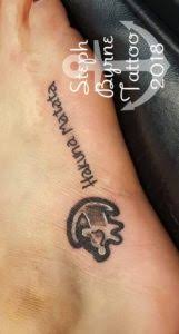 Everyone remembers the classic disney movies, but how. Cool Small Disney Tattoo On Foot Blurmark