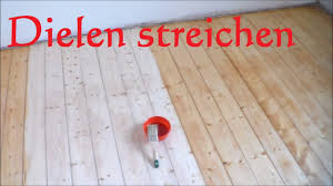 Empfehlenswert sind alkydharzlacke, da diese nach dem trocknen eine starke beanspruchung aushalten. Dielenboden Streichen Mit Hartwachsol Dielen Olen Dielenboden Wachsen Youtube