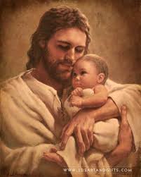 In The Arms Of Love Painting By Del Parson Lds Art Shop Jesus Pictures Jesus Art Jesus