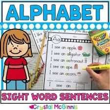 The oxford english dictionary, published in the late 19th century, set the framework for dictionaries around the world. Alphabet Simple Sentences With Sight Words Read Highlight Write Draw Educational Workbooks Abc For Kids Learning Fdf File Aliexpress