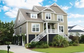 Piling and stilt home heights typically range from a few feet above ground to as much as 10 to 20 feet or more in coastal, hurricane and flood plain areas. Beach House Plans America S Home Place