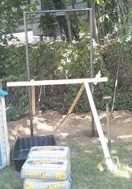 building a backyard pull up bar al