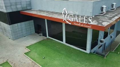 Fachada da Vinícola Serra das Galés, gerada com IA