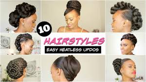 Updo hairstyles are best suited for those that travel frequently or cannot style their hair on a regular basis. 2018 Spring Summer Natural Hairstyles For Black Women Youtube
