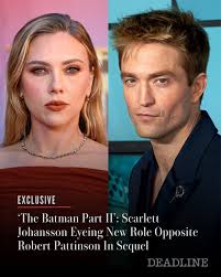 EXCLUSIVE: After spending almost a decade defending the Marvel Cinematic  Universe as Black Widow, the bat signal may be calling Scarlett Johansson.  While it is unknown where things stand in the dealmaking