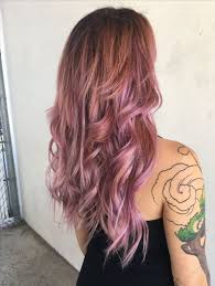 Meet dusty rose, the color that's currently all over instagram. Best Hair Color Pink Gold Dusty Rose Ideas