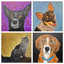 Take your favorite pet photo and have it turned into a custom painting! Paint Your Pet Party Social Drinking Painting In Oklahoma City Wine Palette