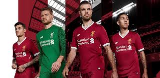 Camiseta liverpool football club preta. Liverpool Fc 2017 18 New Balance Home Kit Todo Sobre Camisetas