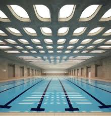 Swimming Pool With Leaf Shaped Skylights I Like The Way Her Work Is Interesting And Modern Architektur Architekturfotografie Architekt