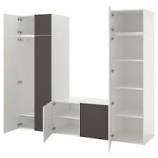 Platsa Wardrobe With 7 Doors 3 Drawers White Sannidal Ridabu Ikea Weisse Turen Ikea Lagerung Ikea
