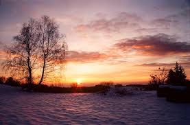 Winter sunset in the mountains. Winter Sunset In Vosges Mountains Photograph By Patrick Kessler