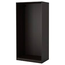 Mit ikea pax kleiderschränken siehst du auf einen blick all deine schönen sachen. Pax Korpus Kleiderschrank Schwarzbraun 100x58x201 Cm Ikea Osterreich