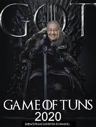 And the struggle for the iron throne begins. Harry Kok Siew Yok Game Of Tuns Malaysia Tunm Mahathir Facebook