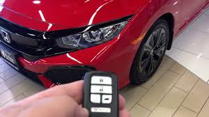 Our remote start wiring schematics allow you to enjoy remote vehicle starting for a warm interior in the winter and remote car starting for an air conditioned if you're installing a remote start system in your honda accord, honda civic, honda crx, honda crv, honda del sol, honda element. How To Remote Start 2017 Honda Civic Hatchback Youtube